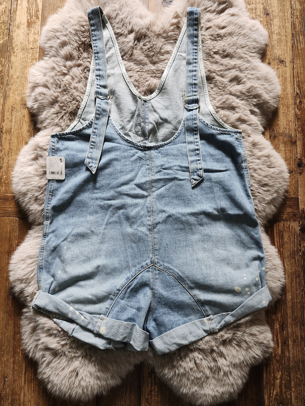We The Free High Roller Light Blue Denim Shortalls ✌️